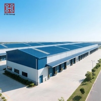 Almacén de Acero Prefabricado Galvanizado Anticorrosión ZTSS de Larga Duración para Almacenamiento Logístico