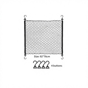 Red elástica para almacenamiento <span class=keywords><strong>de</strong></span> equipaje, organizador <span class=keywords><strong>de</strong></span> artículos <span class=keywords><strong>de</strong></span> camping, organizador <span class=keywords><strong>de</strong></span> almacenamiento para vehículos, bolsa <span class=keywords><strong>de</strong></span> malla portátil, red para carrito, organizador <span class=keywords><strong>de</strong></span> coche <span class=keywords><strong>de</strong></span> malla - Product Image 4