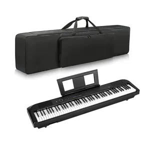 Penutup Keyboard Piano elektronik portabel empuk penuh 61 kunci tas pertunjukan kustom untuk Keyboard
