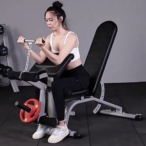 Banc d'entraînement multifonctionnel, chaise romaine, banc plat pour haltères, pour la musculation à domicile et en salle de sport - Product Image 3
