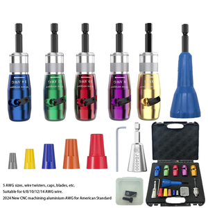 Dénudeur <span class=keywords><strong>de</strong></span> fils électriques en alliage d'aluminium <span class=keywords><strong>de</strong></span> qualité industrielle, outil <span class=keywords><strong>de</strong></span> torsion et <span class=keywords><strong>de</strong></span> pelage <span class=keywords><strong>de</strong></span> câbles, portable pour la menuiserie et la construction - Product Image 2