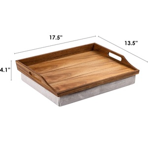 <span class=keywords><strong>Plateau</strong></span> en bois bambou pour ordinateur portable <span class=keywords><strong>avec</strong></span> <span class=keywords><strong>coussin</strong></span> - Product Image 3