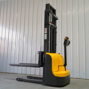 Hocheffizienter Selbstladender Palettenstapler 4m Tragbarer Halbelektrischer Palettenhubwagen Gabelstapler - Product Image 2
