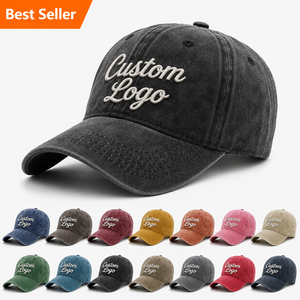 Gorra de Béisbol Deportiva Transpirable de Fábrica Certificada, de Algodón, Ajustable, con Logotipo Personalizado, Estilo Urbano, Lavada - Product Image 1