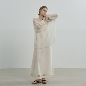 Top Estivo Casual da Donna Uma 2025, Ampio e Trasparente, Bianco in Poliestere Intrecciato con Logo Frontale, Guangzhou Thirteen Lines Run <span class=keywords><strong>Deng</strong></span> - Product Image 4