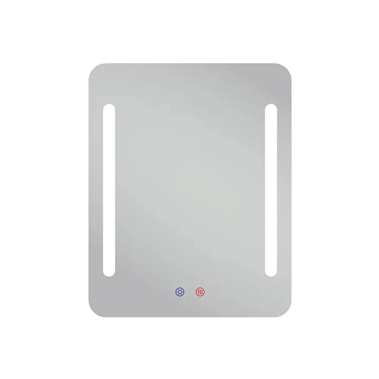 2019 Smart y belleza pared Anti-niebla baño y salón hacer Led iluminado espejo de baño de Dapai