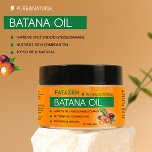 OEM 100% Honduras Pure Batana Oil Cream para el crecimiento del cabello Etiqueta privada Anti-secado Orgánico Mascarilla para el cabello Productos para el cuidado del cabello suave - Product Image 4