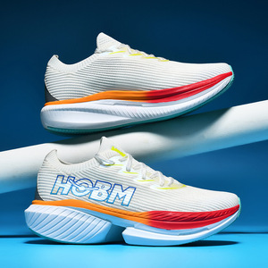 Chaussures de course tendance pour hommes à semelle épaisse, nouvelles chaussures de sport respirantes en maille pour l'automne, marathon en plein air, jogging, grandes tailles - Product Image 2