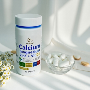 Tabletas de Calcio, Magnesio, Zinc y Vitamina D3 para Adultos, Favorecen la Relajación Muscular, Alivian la Fatiga y Promueven la Absorción Fácil de Calcio - Product Image 3