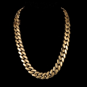 Hip Hop Jewelry Size <strong>Silver</strong> <strong>Chain</strong> Necklace Wholesale Plated Gold Plated <strong>Chunky</strong> Custom 12mm-22mm <strong>Chain</strong> Plated Gold With Cz - Product Image 2