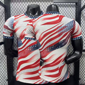 <span class=keywords><strong>Camiseta</strong></span> de Fútbol con Diseño de <span class=keywords><strong>Estrellas</strong></span> y Rayas 2026, Versión Jugador, para Hombre, Ajustada, de Alta Calidad, para Entrenamiento - Product Image 1