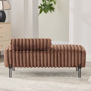 Canapé-lit modulaire en tissu moderne en forme de L, <span class=keywords><strong>trois</strong></span> <span class=keywords><strong>places</strong></span>, avec dossier capitonné, <span class=keywords><strong>pour</strong></span> salon et hôtel - Product Image 2