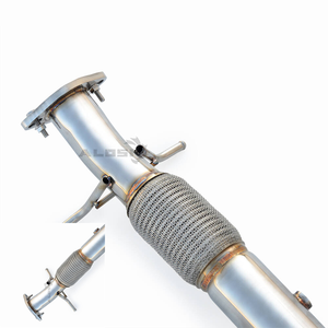 Tubo de Escape Aislado SS304 para Volvo <span class=keywords><strong>XC40</strong></span> 2.0T <span class=keywords><strong>T4</strong></span> T5 2018-2022, Acero Inoxidable de Alto Rendimiento, Instalación Perfecta - Product Image 2
