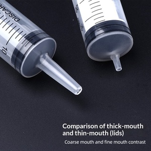 <span class=keywords><strong>Jeringa</strong></span> de Plástico <span class=keywords><strong>con</strong></span> Aguja - Dispositivo de Perfusión Extra Grande para Alimentación Veterinaria, Enema Nasogástrico y Dispensación - Product Image 3