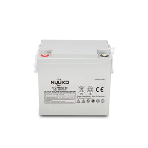 แบตเตอรี่ตะกั่วกรด 12V 55Ah สำหรับงานหนัก ประสิทธิภาพการใช้งานแบบ Deep Cycle สำหรับระบบกักเก็บพลังงานแสงอาทิตย์ - Product Image 1