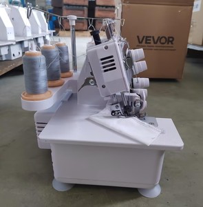 Machine à coudre surjeteuse industrielle portable JUKKY 5-535 à 5 fils, neuve, pour usage domestique, avec moteur métallique à lit plat, haute qualité, adaptée (1) - Product Image 1