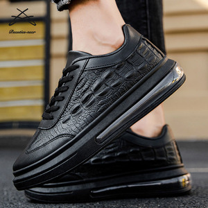 <span class=keywords><strong>2022</strong></span> hommes printemps semelle épaisse blanc à lacets baskets décontractées nouveau Design Sneaker pour hommes chaussures - Product Image 5