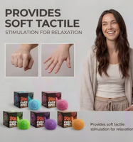 Balle en peluche la plus vendue - Rebond rapide, jouet anti-stress doux