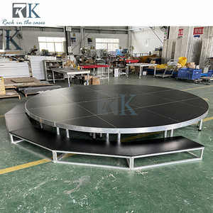 Aluminum Alloy Material Luxury Round <b>Stage</b> Podium Concert Wedding Outdoor <b>Platform</b> Event <b>Stage</b> - Product Image 2