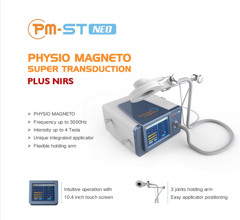 2 in 1 High intensity painrelief pulsed electromagnetic emtt physiotherapy magnetotherapy equipment magnetic therapy dev