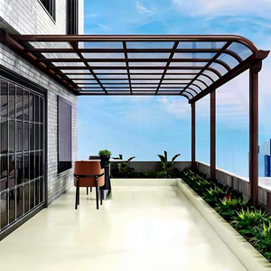 Patio motorisé en aluminium avec toit <span class=keywords><strong>coulissant</strong></span> Pavillon <span class=keywords><strong>de</strong></span> jardin <span class=keywords><strong>Terrasse</strong></span> extérieure Cour Installation facile Abri réglable Auvent - Product Image 1