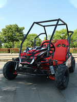 Kart tout-terrain familial personnalisé, deux places, à essence, 125cc, moteur à refroidissement par air, pour la montagne et la plage