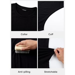FOXA Mens Drop Arm Tank Top 100% Cotton Breathable Gym Workout Sleeveless Muscle Shirt Summer <b>Tee</b> - Product Image 4