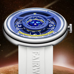 Reloj de Hombre Mark Fairwhale 5990 Nuevo 2025, Diseño Original y Único, Cuarzo de Silicona, Luz Nocturna, Deportivo, Relojes Masculinos - Product Image 4