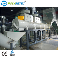 Bouteille d'eau PET Bouteille de cola Concassage Lavage à chaud Ligne de séchage Machine de recyclage PET Machine de fabrication de flocons PET de haute qualité