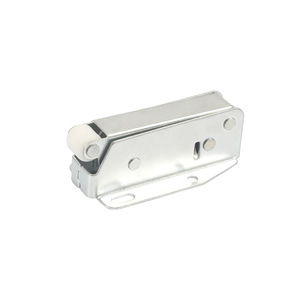 Cierres magnéticos metálicos con forma de esclusa para gabinetes, sistema de apertura por presión, pestillo de rebote - Product Image 1