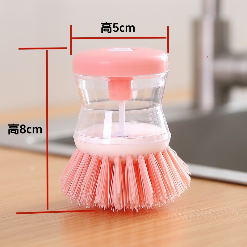 Brosse pour récipient sous pression - rose