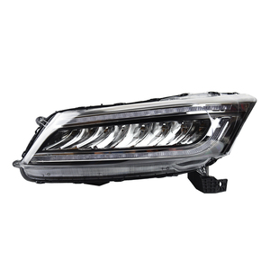 ชุดไฟหน้าอัพเกรดสำหรับ Honda <span class=keywords><strong>Accord</strong></span> รุ่นที่ 8 <span class=keywords><strong>G8</strong></span> ปี 2008-2012 แบบอัตโนมัติ พร้อมไฟ LED รุ่น Advanced Wings 100W 6000K ไฟเดย์ไลท์แบบ Streamer และไฟเลี้ยว - Product Image 1