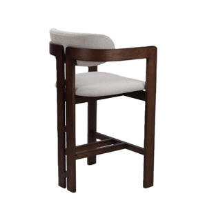 <span class=keywords><strong>Chaise</strong></span> <span class=keywords><strong>de</strong></span> bar en bois massif au design moderne, tabouret à 3 pieds pour la maison, salle à manger, <span class=keywords><strong>salon</strong></span>, îlots <span class=keywords><strong>de</strong></span> cuisine, comptoirs <span class=keywords><strong>avec</strong></span> accoudoirs - Product Image 3