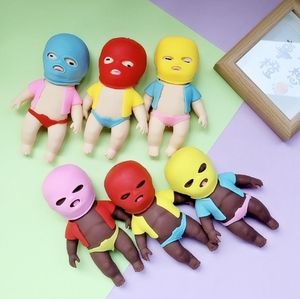 Nuevo Juguete Antiestrés de Peluche con Forma de Bandido Enmascarado, Creativo y Relajante, Ideal para Regalos en Ferias Comerciales y Obsequios de Bienvenida - Product Image 2