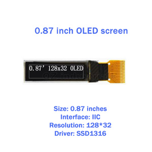 QZ BOM <span class=keywords><strong>0.87</strong></span>นิ้วของแท้ใหม่โมดูลจอแสดงผล OLED โมดูล LCD module12832oled ssd1316 - Product Image 2
