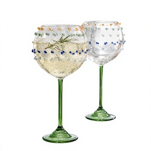 Copas de Cóctel Transparentes de Borosilicato Hechas a Mano de 550 ml, Copas de Martini y Margarita Sin Plomo, Cristalería Reutilizable al por Mayor - Product Image 2