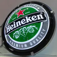आउटडोर हॉलैंड नीदरलैंड बीयर विज्ञापन प्रकाश बॉक्स बोर्ड पर हस्ताक्षर का नेतृत्व किया