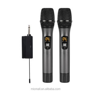 Vente populaire de microphone sans fil karaoké à bas prix Microphone Lavalier sans fil pour la diffusion en direct - Product Image 1