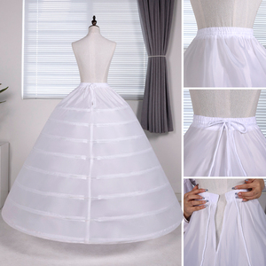 <span class=keywords><strong>Jupon</strong></span> élégant à 6/8 cerceaux, longueur au sol, crinoline, sous-<span class=keywords><strong>jupon</strong></span> pour mariages, demoiselles <span class=keywords><strong>d</strong></span>'<span class=keywords><strong>honneur</strong></span>, soirées, bals, robes de bal - Product Image 4