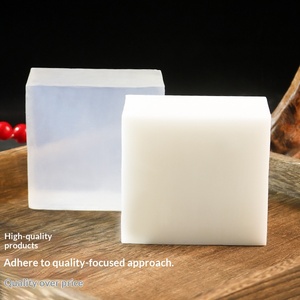 <span class=keywords><strong>Base</strong></span> de <span class=keywords><strong>Savon</strong></span> Artisanale à l'Huile Végétale et au Beurre de Karité aux Acides Aminés, Contrôle du Sébum et Hydratant, Transparent Blanc, Matière Première DIY, Vente en Gros - Product Image 2