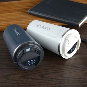 Tazas de Café de Acero Inoxidable de Doble Pared con Pantalla de Temperatura LED Inteligente de 380 ml y 510 ml, Regalo Empresarial de Alta Calidad Personalizado - Product Image 2