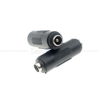 Connecteur d'alimentation DC 12V 24V à contact en cuivre, boîtier PC, mâle/femelle, 2,1 mm 5,5 mm, pour bande LED et caméra CCTV