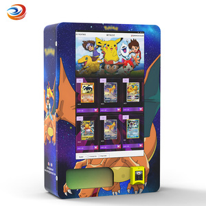 Distributeur automatique professionnel de cartes TCG mural pour boosters, conforme ADA, avec désinfection UV et <span class=keywords><strong>paiement</strong></span> multiple - Product Image 1