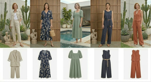 Vestidos de Verano de Gasa Ligera con Dobladillo Irregular, Surtido Aleatorio de Artículos, Tallas Variadas, Envío al por Mayor - Product Image 1