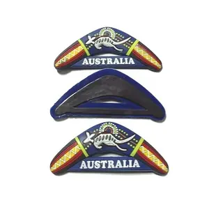 Magnet kulkas nasional Australia Magnet turis berbagai desain kustom