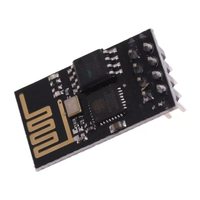 Module adaptateur transmetteur-récepteur WiFi sans fil ESP8266 ESP-01, port série, transmission transparente longue distance, carte bleue pour