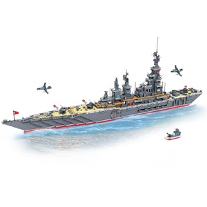 100041 WW2 navires <span class=keywords><strong>de</strong></span> <span class=keywords><strong>guerre</strong></span> militaires cuirassé Collection <span class=keywords><strong>guerre</strong></span> mondiale 2 II briques modèle classique bricolage assemblage jouets blocs <span class=keywords><strong>de</strong></span> construction ensembles - Product Image 1