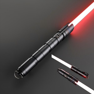 Acolyte Strangers Qimir Saber Venta al por mayor Dueling Saber con empuñadura de metal Glow Stick Kids Party Gift para Cosplay Light-Up Toys - Product Image 2