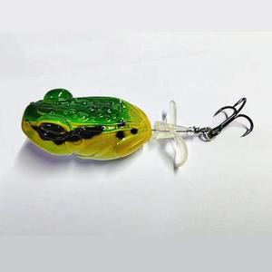 <span class=keywords><strong>Leurre</strong></span> <span class=keywords><strong>de</strong></span> <span class=keywords><strong>surface</strong></span> artificiel Hilure 80mm 15g ABS Topwater Hard Frog Whopper Plopper pour la pêche au poisson-chat, au brème, en rivière et en lac - Product Image 3