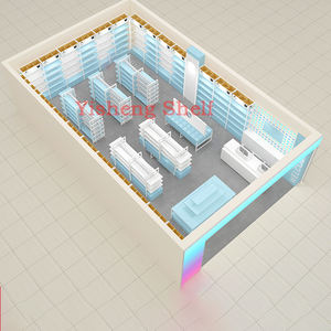 Exhibidores de Tienda Boutique <span class=keywords><strong>Miniso</strong></span> de Diseño de Doble Cara para Joyería, Accesorios, Juguetes, Papelería y Más - Product Image 5